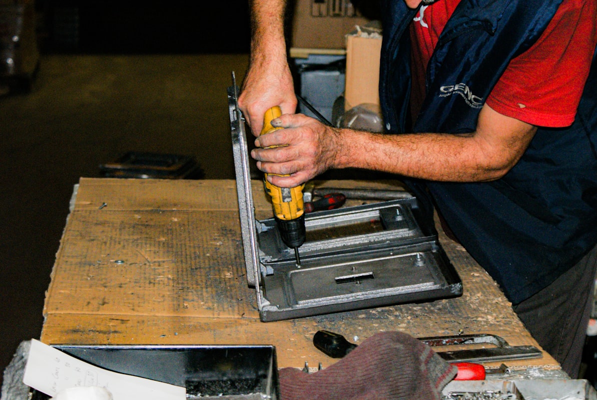Professional appliance repair technician